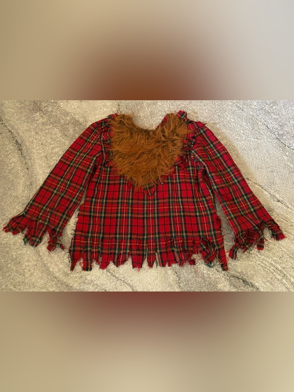 Handmade Big Bad Wolf Costume Top 🐺
